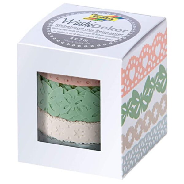 Washi-Tape 4X5mts.  Pastel