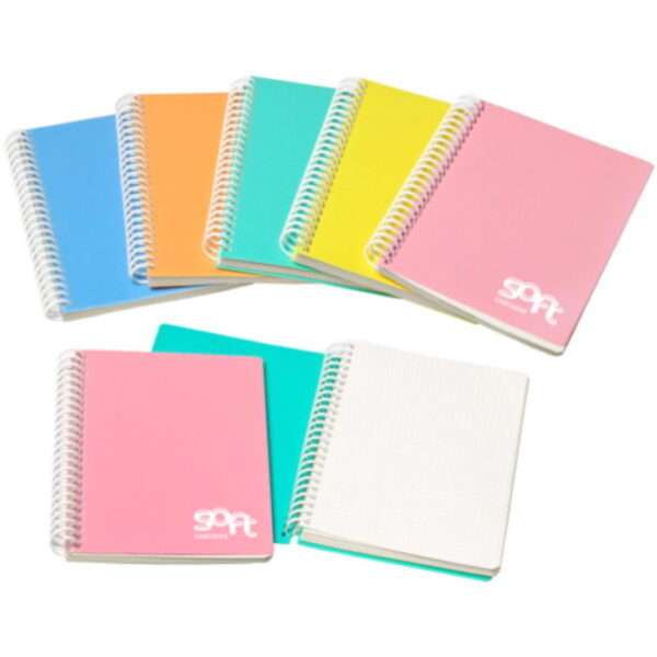 Caderno Espiral Soft A5 Sortido