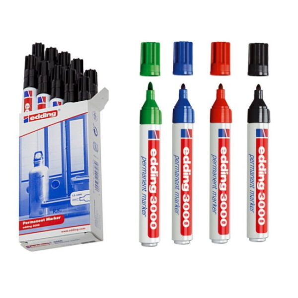 Marcador Edding 3000 1.0-3.0mm