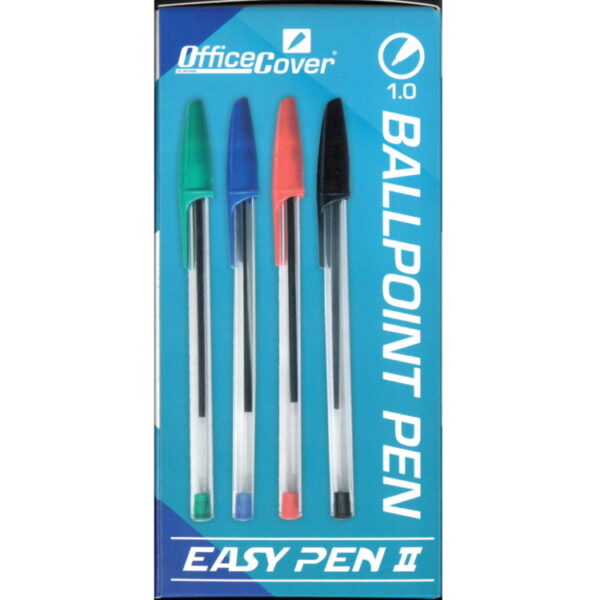 Esferográfica Cristal Office Cover Easy Pen 1.0mm