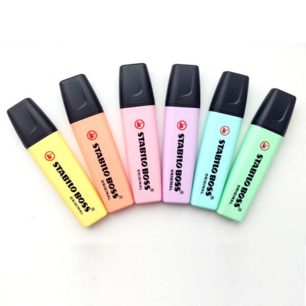 Marcador Fluorescente Pastel Stabilo