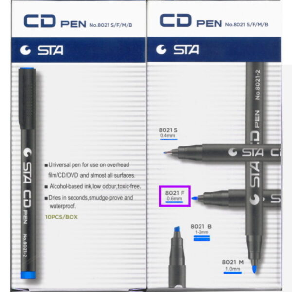 Marcador Acetato STA Fino 0.6mm