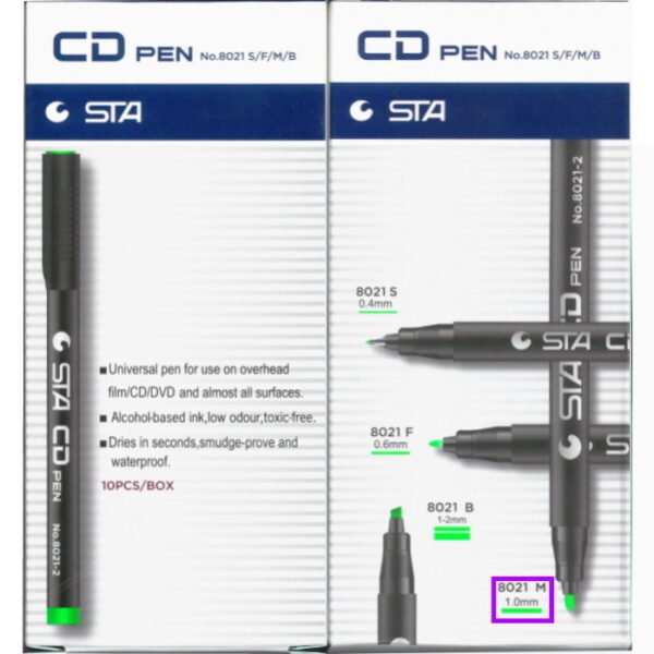 Marcador Acetato STA Medio 1.0mm