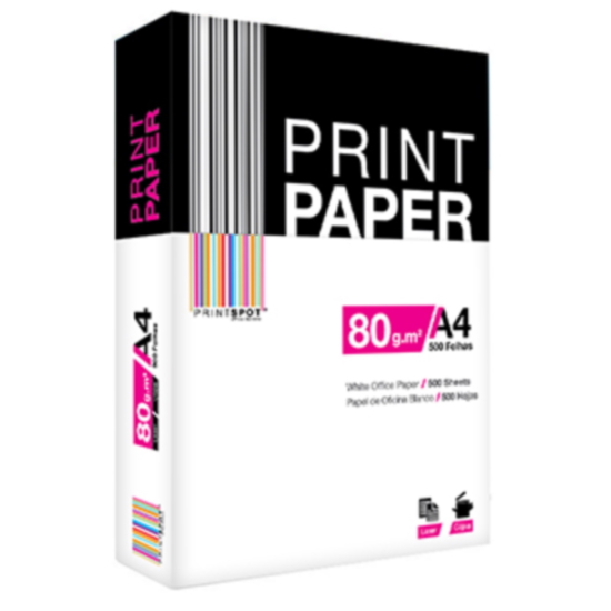 Papel Fotocópia Branco A4 80gr.