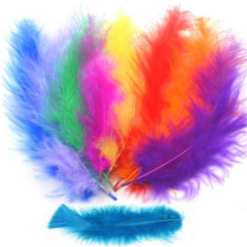 Plumas Emb. 5gr. ~150mm  (clique p/ver cores)