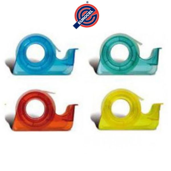 Fita Cola c/ Desenrolador Eurocel 15mmX10mts.