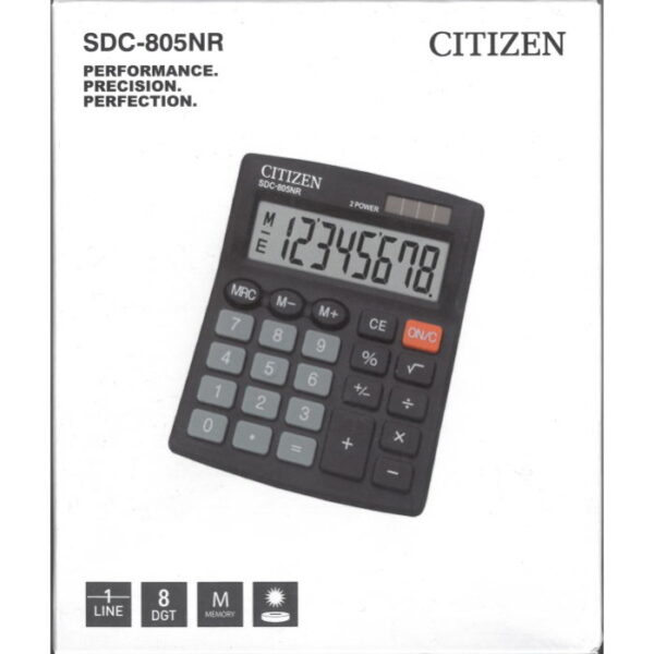 Calculadora de Secretária Citizen 8 Dígitos