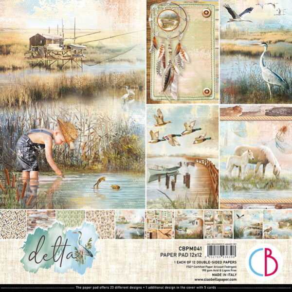 Paper Pad Delta 305x305mm 12fls.