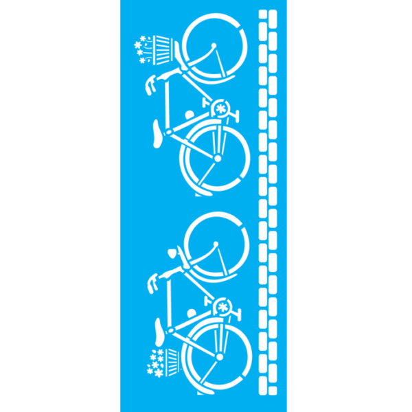 Stencil Opa 17x42 Biciclete