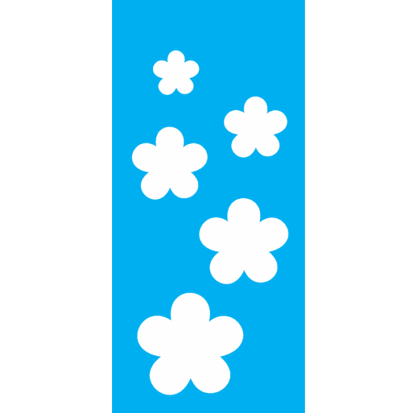 Stencil Opa 7x15 Flor I