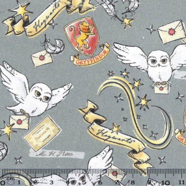 Tecido Algodão Disney Hedwig 1,40Mts.