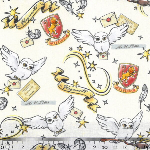 Tecido Algodão Disney Hedwig 1,40Mts.