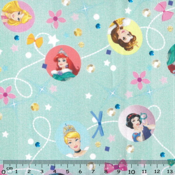 Tecido Algodão Disney Leia 1,40Mts.