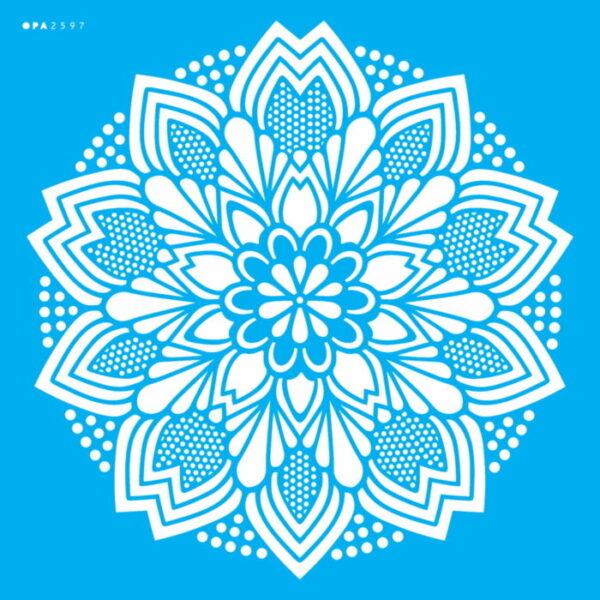 Stencil Opa 30.5x30.5 Mandala Renda II