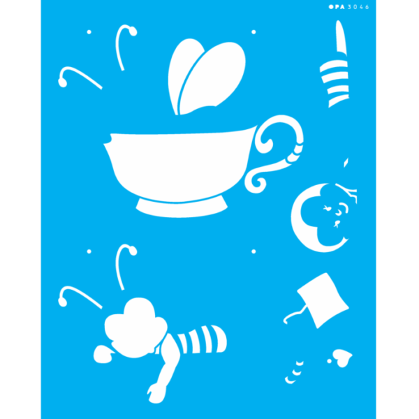 Stencil Opa 20X25 Country Abelha