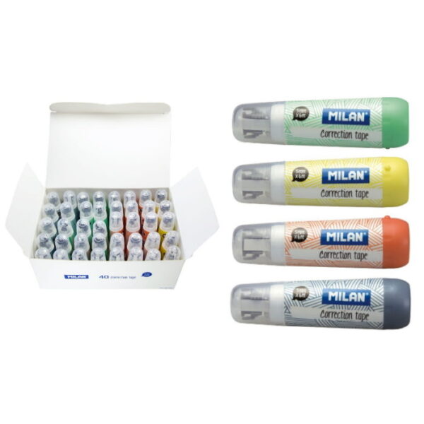 Corretor Fita Milan Cx. 40un.