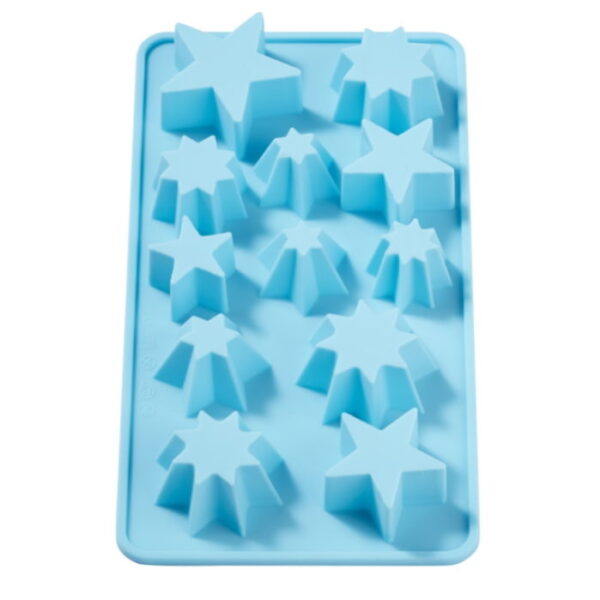Molde de Silicone Estrelas