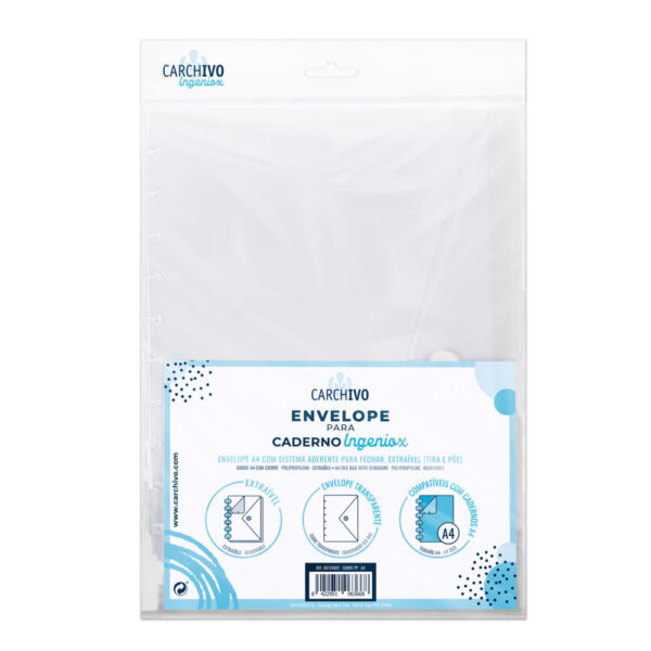 Envelope PP c/ Velcro A4