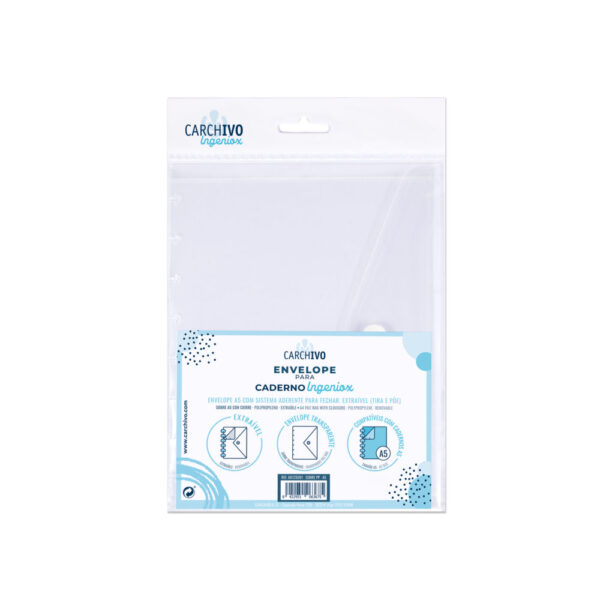 Envelope PP c/ Velcro A5