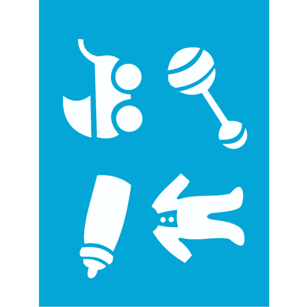 Stencil Opa 15x20 Acessórios Bebe