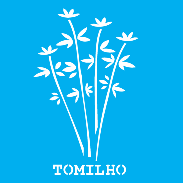 Stencil Opa 14x14 Tempero Tomilho