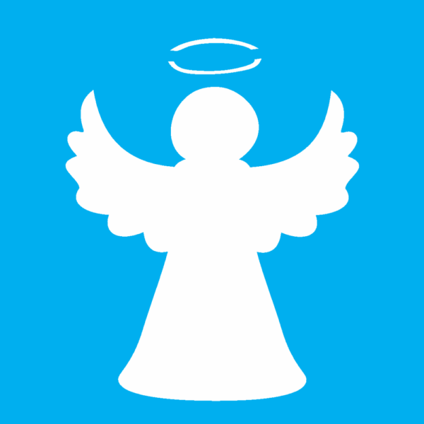 Stencil Opa 10x10 Simples Anjo III