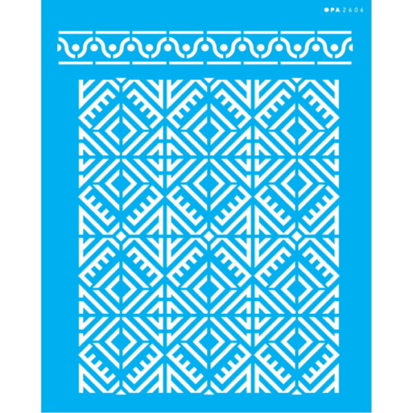 Stencil Opa 20X25 Estamparia Inca