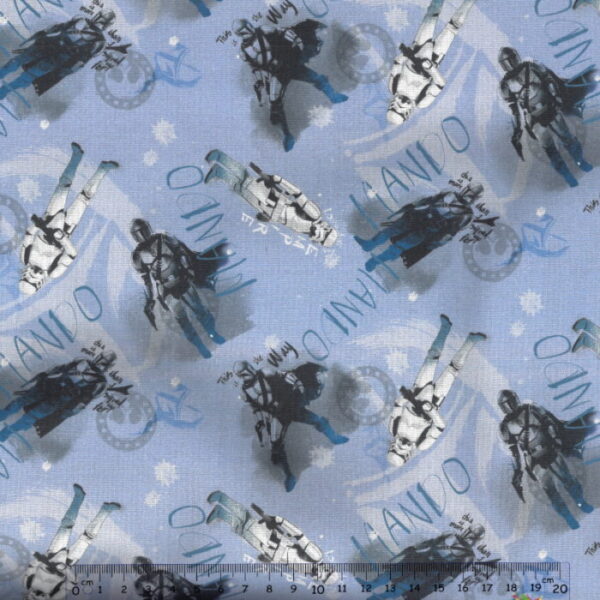 Tecido Algodão Disney Mando 1,40Mts.