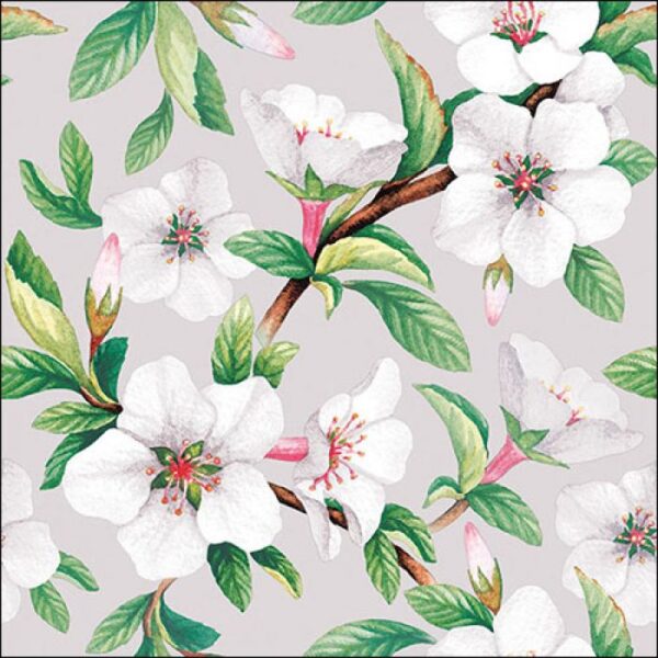 Guardanapo Fleur Stone 33x33