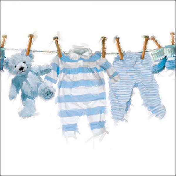 Guardanapo Baby Boy Clothes 33x33