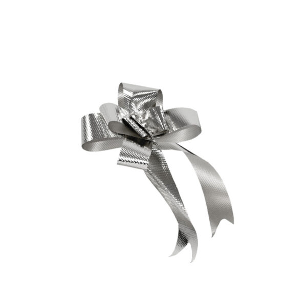 Laços P/ Puxar Prata Martelado 18mm Cx.100un.