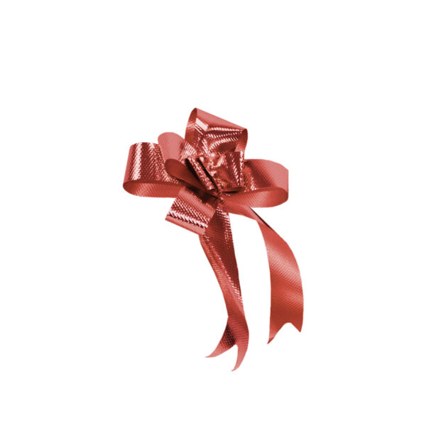 Laços P/ Puxar Vermelho Martelado 18mm Cx.100un.