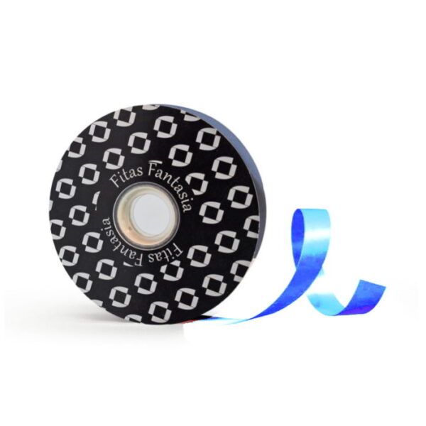 Fita Fantasia Azul 18mm 100mts.
