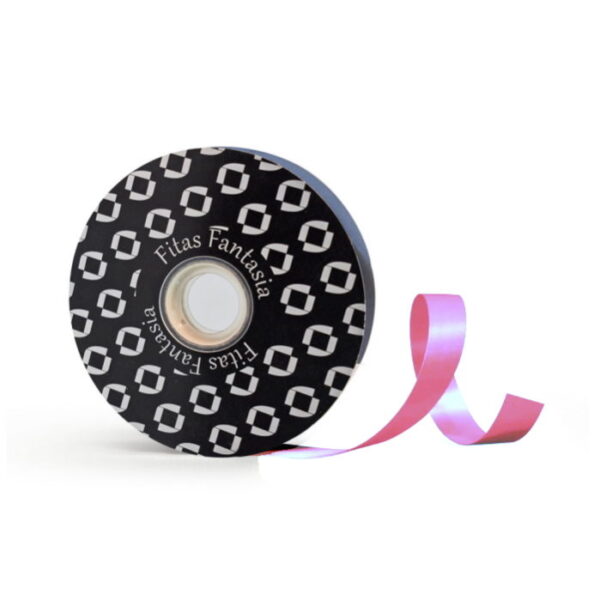 Fita Fantasia Rosa 18mm 100mts.