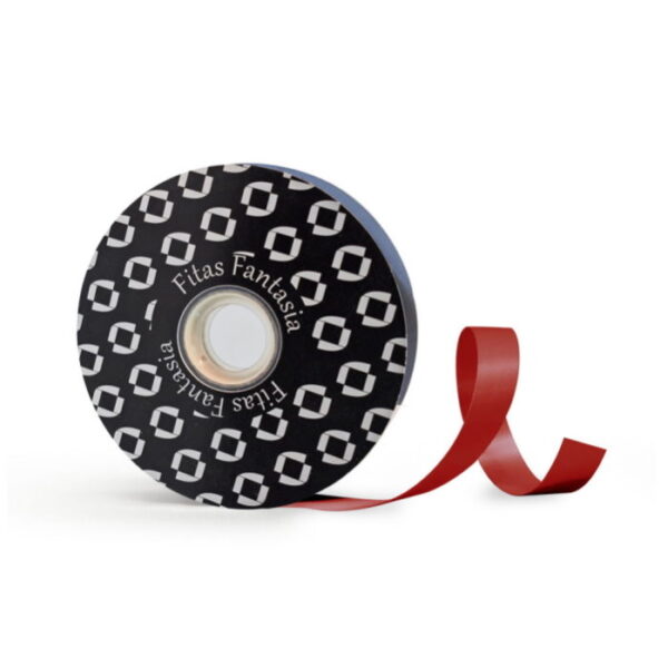 Fita Fantasia Vermelho 18mm 100mts.