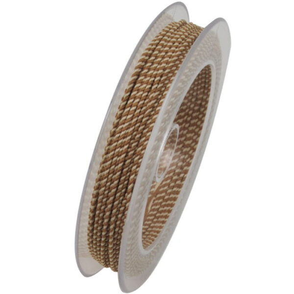 Fita Goldina Lido Nature/White 1mm X 25Mts.
