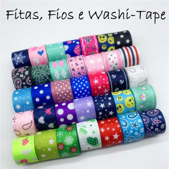 Fitas, Fios e Washi-Tape