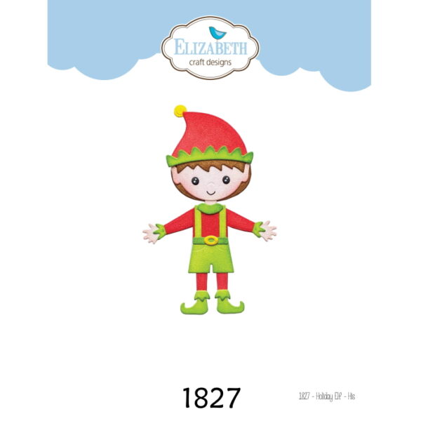 Cortante Holiday Elf  6.4x9.7cm