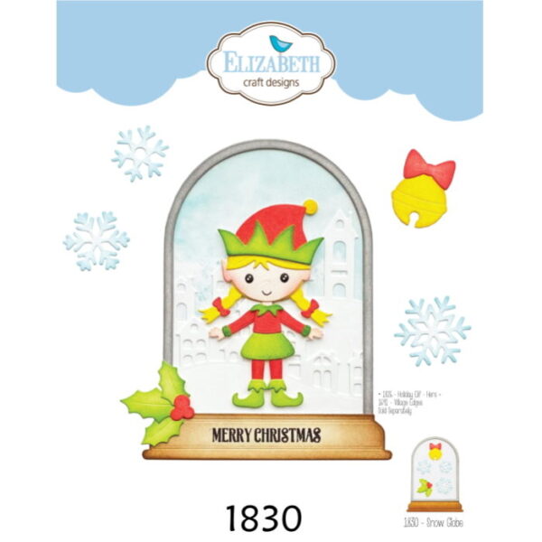 Cortante Snow Globe  10.7x14cm