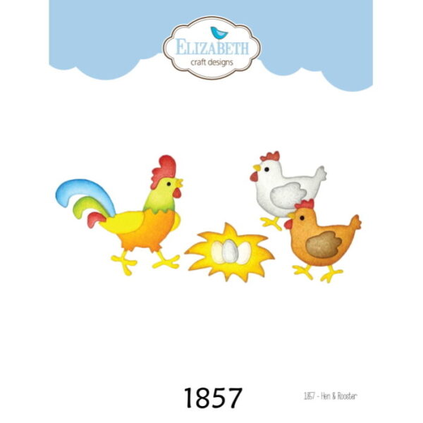 Cortante Hen & Rooster  4.1x4.3cm