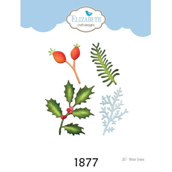 Cortante Winter Greens  6.4x6.9cm