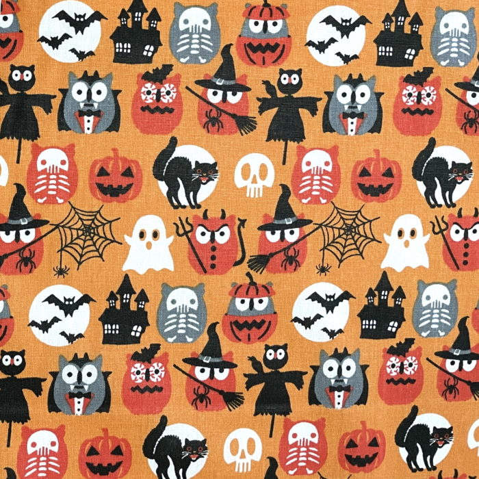 Tecido Algodão Halloween 1.60Mts.