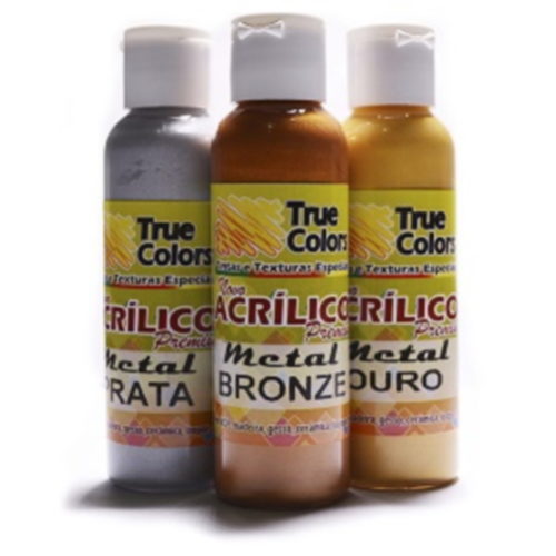 Tinta Acrilica Linha Metal
