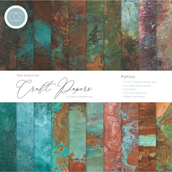 Bloco Scrapbooking Patina 305x305mm