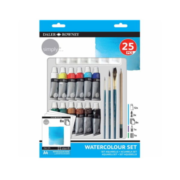 Watercolor Set 25pçs