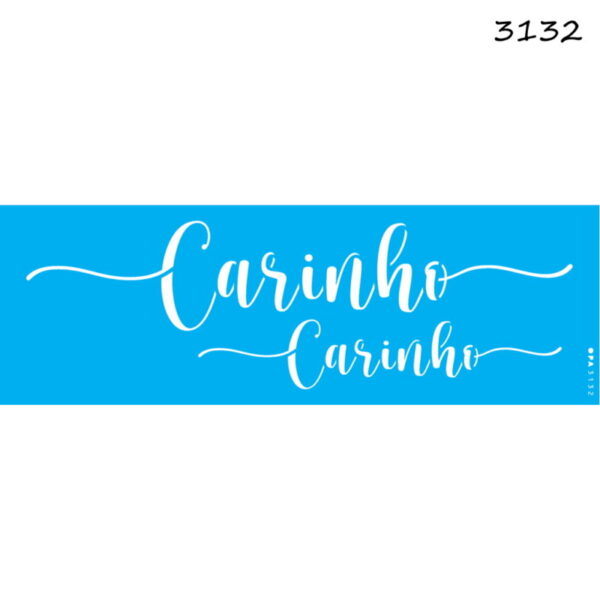 Stencil Opa 10x30 Lettering Carinho