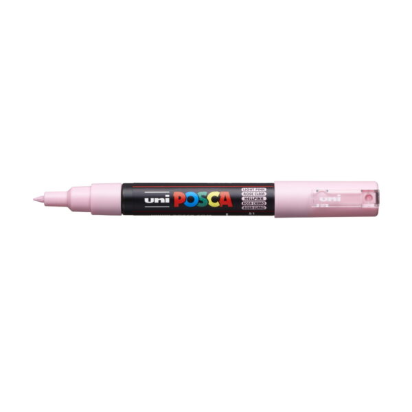 Marcador Posca 1M Rosa Claro
