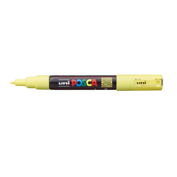 Marcador Posca 1M Amarelo Sunshine Pastel