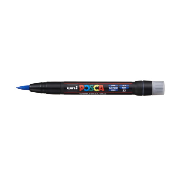 Marcador Pincel Posca PCF-350 Azul