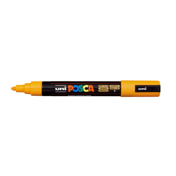 Marcador Posca 5M Amarelo Brilhante